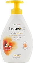 Fragrances, Perfumes, Cosmetics Intimate Wash Gel with Mimosa Extract - Dermomed Intimo Lenitivo