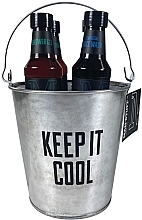 Fragrances, Perfumes, Cosmetics Set - Man'Stuff Keep It Cool Ice Bucket Set (bath/foam/150ml + f/wash/150ml + b/lot/150ml + sh/gel/150ml)