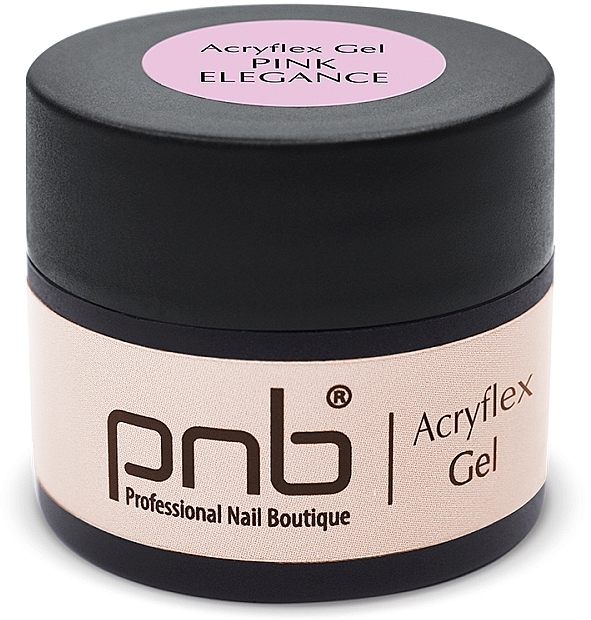 Nail Polygel - PNB Acryflex Gel Pink Elegance — photo N1