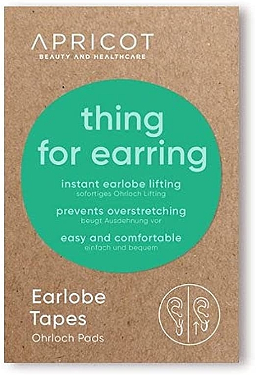 Ear Patch - Apricot Think For Earring Earhole Tapes — photo N1