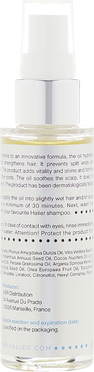 Nourishing Hair Oil - Halier Oiltense — photo N4