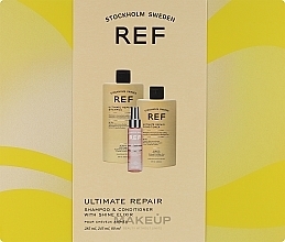 Fragrances, Perfumes, Cosmetics Set - REF Ultimate Repair Gift Box (shm/285ml+cond/245ml+elixir/80ml)