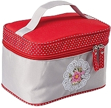 Fragrances, Perfumes, Cosmetics Mandala Makeup Bag, 98154, red-gray - Top Choice