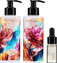 Fragrances, Perfumes, Cosmetics Hand Care Set - Silcare 4 Seasons L'Estate Hand Care Set (h/soap/275ml + h/cr/275ml + nail/oil/11ml)