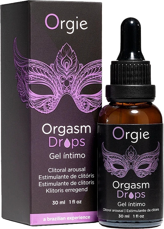 Stimulating Drops for Women - Orgie Orgasm Drops Clitoral Arousal — photo N2