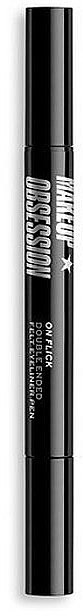 Double-Ended Felt Eyeliner - Makeup Obsession On Flick Double Ended Felt Eyeliner Pen — photo N1