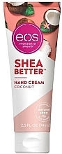 Fragrances, Perfumes, Cosmetics Coconut Hand Cream - EOS Shea Better Hand Cream Coconut