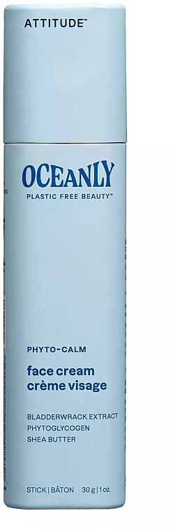 Cream Stick for Sensitive Skin - Attitude Phyto-Calm Oceanly Face Cream — photo N1