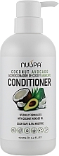 Fragrances, Perfumes, Cosmetics Coconut & Avocado Conditioner - Clever Hair Cosmetics Nuspa Coconut Avocado Conditioner