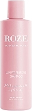 Fragrances, Perfumes, Cosmetics Luxurious regenerating hair shampoo - Roze Avenue Luxury Restore Shampoo