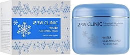 Moisturizing Night Face Mask for Dry Skin - 3W Clinic Water Sleeping Pack — photo N6