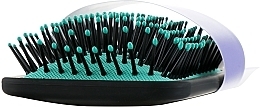 Massage Hair Brush, square, 414930, green - Beauty Look — photo N7