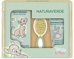 Fragrances, Perfumes, Cosmetics Set - Naturaverde Disney Baby (bubble/bath/200ml + b/cr/100ml + brush/1pc)