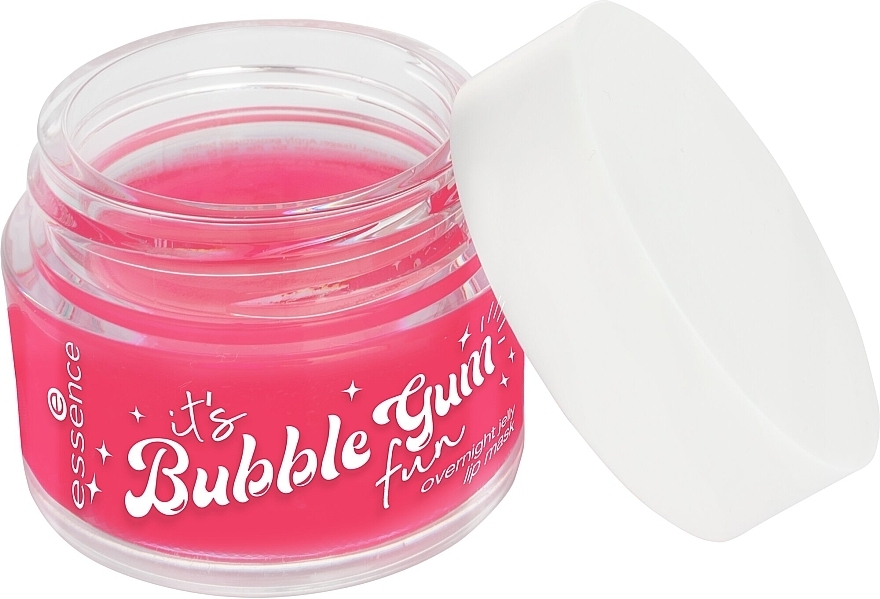 Night Jelly Lip Mask - Essence Its Bubble Gum Fun Overnight Jelly Lip Mask Gummylicious — photo N1