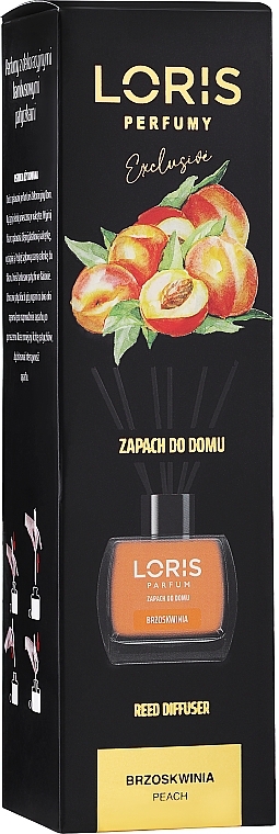 Aromadiffuser 'Peach' - Loris Parfum Peach Reed Diffuser — photo N1