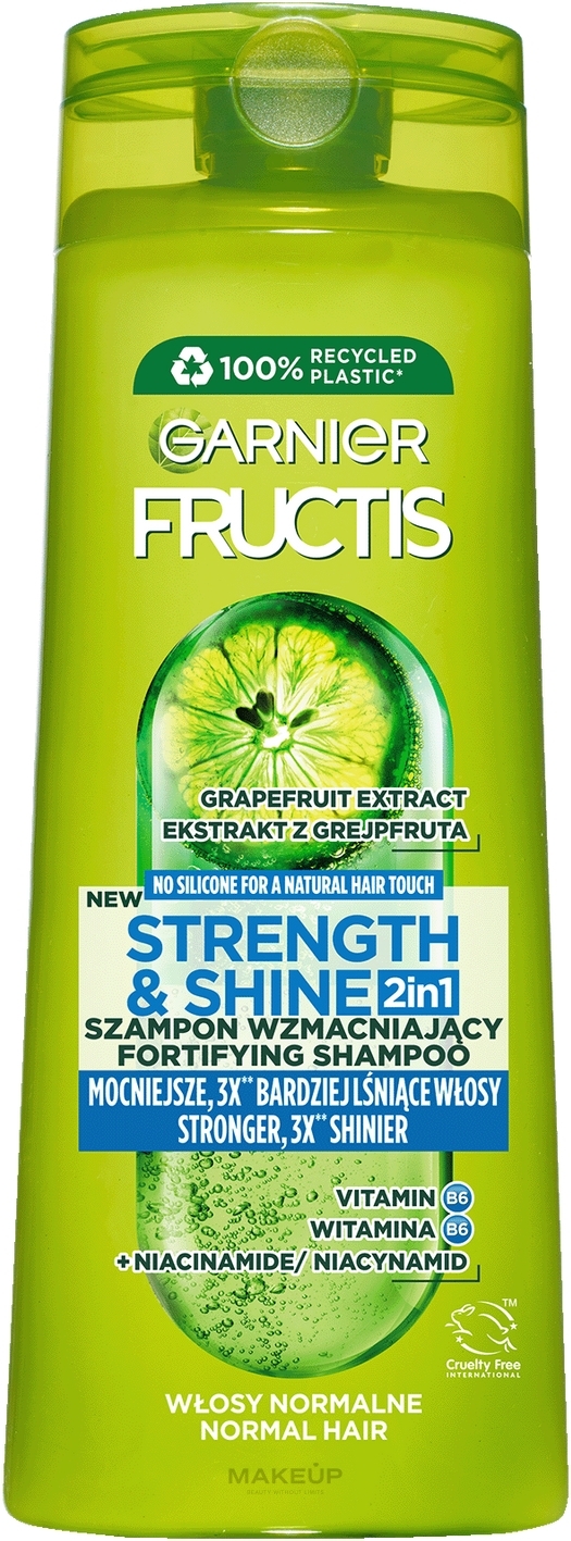 Hair Shampoo - Garnier New Fructis Shampoo — photo 400 ml