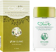 Fragrances, Perfumes, Cosmetics Men Moisturizing Olive Emulsion - 3w Clinic Olive For Man Fresh Emulsion