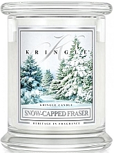 Fragrances, Perfumes, Cosmetics Scented Candle in Jar - Kringle Candle Snow Capped Fraser