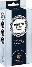 Fragrances, Perfumes, Cosmetics Latex Condoms, size 57, 10 pcs - Mister Size Extra Fine Condoms