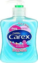 Fragrances, Perfumes, Cosmetics Antibacterial Liquid Soap - Carex Bubble Gum Hand Wash