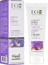 Fragrances, Perfumes, Cosmetics Mattifying Face Cream for Oily and Combination Skin - ECO Laboratorie