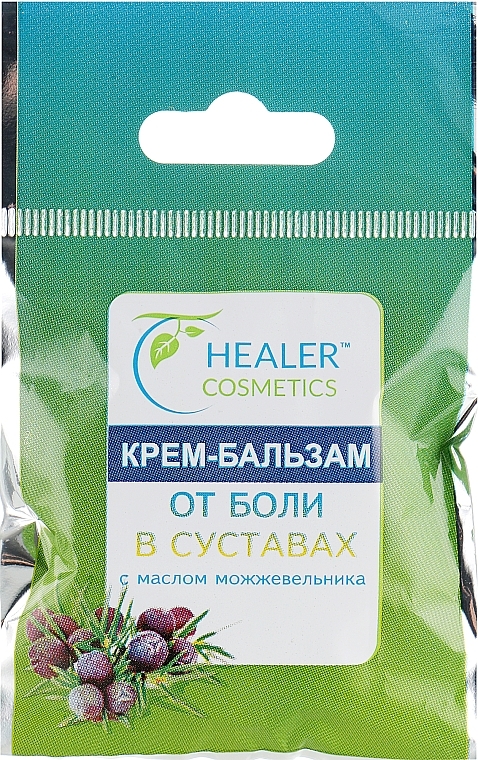 Anti Joint Pain Cream Balm with Juniper Oil - Healer Cosmetics — photo N1