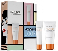 Fragrances, Perfumes, Cosmetics Oily Skin Set with Power C+ Emulsion - Skeyndor Power Look (emulsio/25ml + eye/cr/15ml)