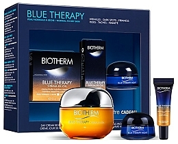 Fragrances, Perfumes, Cosmetics Set - Biotherm Blue Therapy Cream In Oil (face/cr/50ml + serum/10ml + eye/cr/15ml)