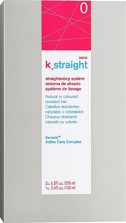 Straightening System for Resistant Hair - Lakme K.Straight Ionic Straightening System for Resistant Hair 0 — photo N3