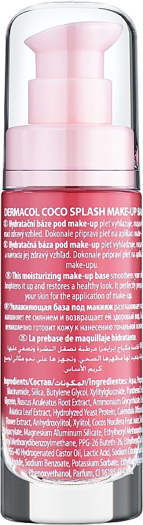 Makeup Base - Dermacol Coco Splash Make-up Base — photo N11