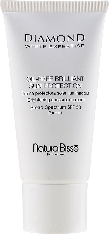 Brightening Protective Cream - Natura Bisse Diamond White SPF 50 +++ Oil Free Brilliant Protection — photo N3