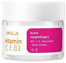 Fragrances, Perfumes, Cosmetics Smoothing Face Cream - Gracja Vitamin C.E.B3 Cream 