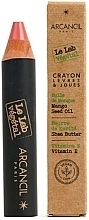 Cheek & Lip Color Stick - Arcancil Paris Crayon Levres & Joues Le Lab Vegetal — photo N1