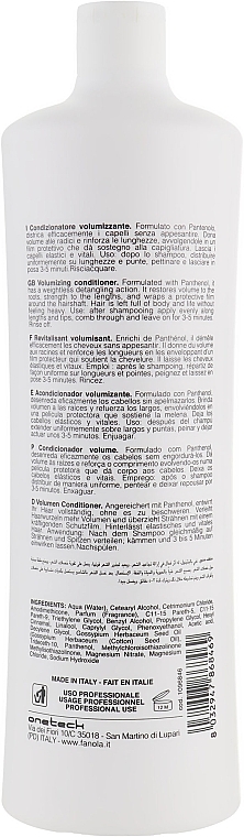 Thin Hair Conditioner - Fanola Volumizing Conditioner — photo N4