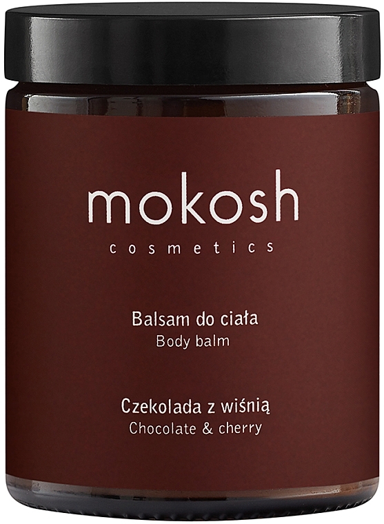 Chocolate & Cherry Body Balm - Mokosh Cosmetics Body Balm Chocolate & Cherry — photo N1