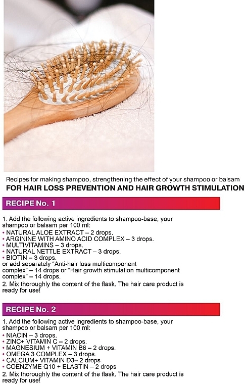 Multicomponent Complex "Hair Growth Stimulation" - Pharma Group Handmade — photo N3