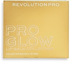 Set - Revolution Peo Glow Lip Balm Set (lip/balm/4x3.2g) — photo N2