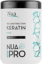 Fragrances, Perfumes, Cosmetics Reconstructing Keratin Hair Mask - Nua Pro Reconstruction with Keratin Mask