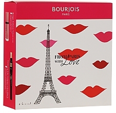 Fragrances, Perfumes, Cosmetics Set - From Paris with Love (mascara/8ml + lipstick/7.7ml)