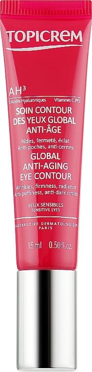 Complex Anti-Aging Eye Cream - Topicrem AH3 Anti-Aging Eye Contour — photo N1