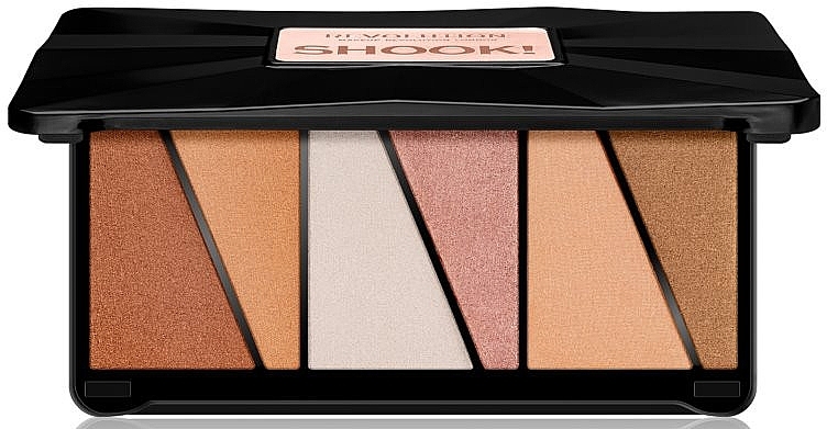 Highlighter Palette - Makeup Revolution Shook! Highlighter Palette  — photo N1