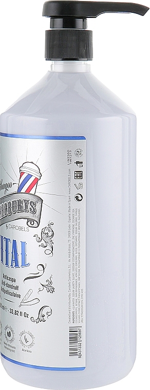 Anti-Dandruff Shampoo with Peeling Effect - Beardburys Vital Shampoo — photo N6