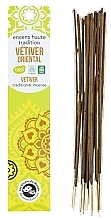 Fragrances, Perfumes, Cosmetics Vetiver Incense Sticks - Les Encens Du Monde Haute Tradition 