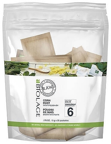 Hair Texturizing Powder - Biolage R.A.W. Fresh Recipes Corn Dust Texturizing Powder — photo N1