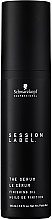 Hair Serum - Schwarzkopf Professional Session Label The Serum Finishing Oil — photo N1