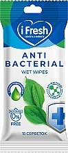 Fragrances, Perfumes, Cosmetics Antibacterial Wet Wipes with Plantain Juice - IFresh Antibacterial Wet Wipes