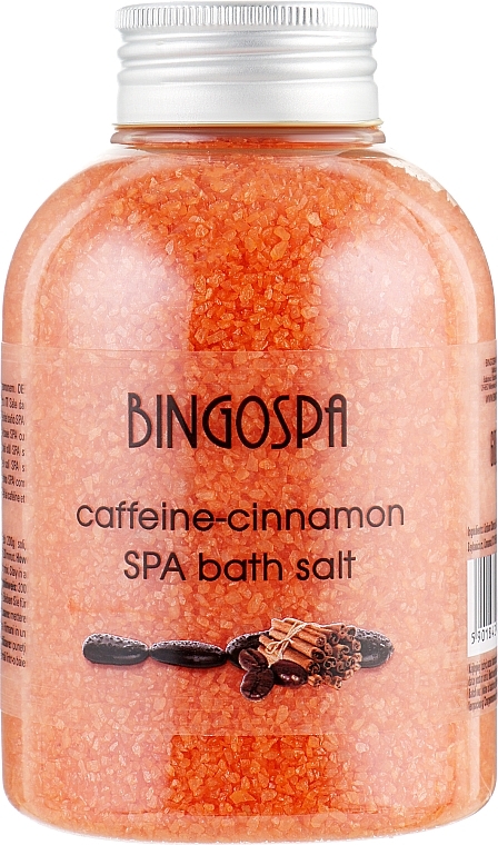 Anti-Cellulite Bath Salt with Cinnamon Extract and Caffeine - BingoSpa — photo N2