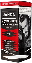 Fragrances, Perfumes, Cosmetics Men Face Cream 40+ - Janda Men Anti-Wrinkle Cream