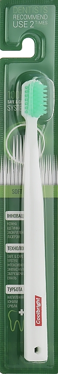 Toothbrush - Coolbright Save & Care Soft — photo N1