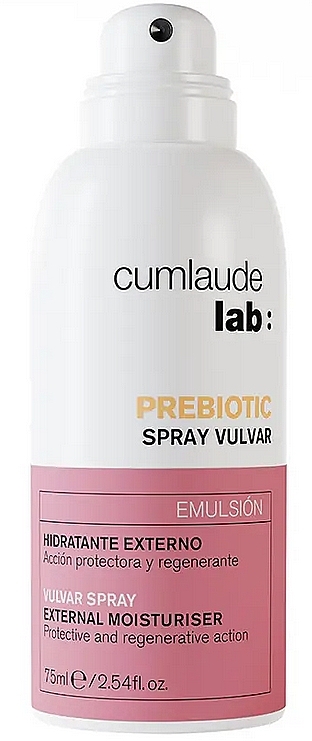 Protective & Regenerating Vulva Spray - Cumlaude Lab Prebiotic Protective And Regenerative Vulvar Spray — photo N1